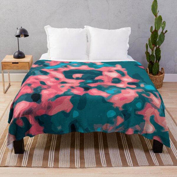 Item preview, Pink and Sky Pour: Colorful Abstract Masterpiece designed and sold by GAP90.