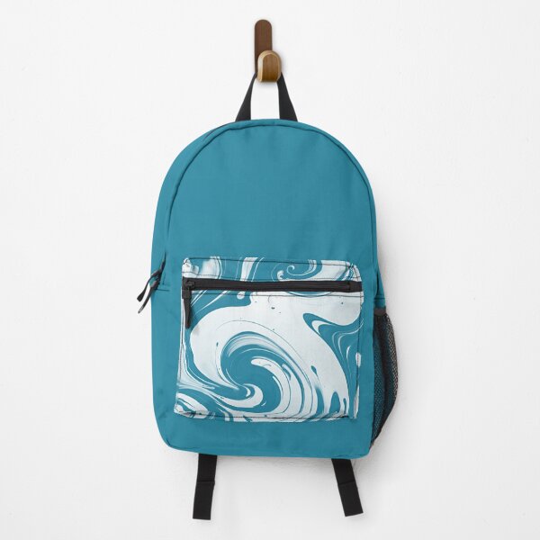 Item preview, Ink Swirls | Teal Acrylic Paint Swirls designed and sold by ObsidianDaz.