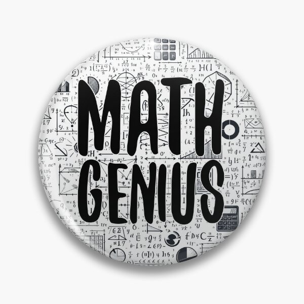Item preview, Math genius math genius math gift designed and sold by Pineapple-Tree.