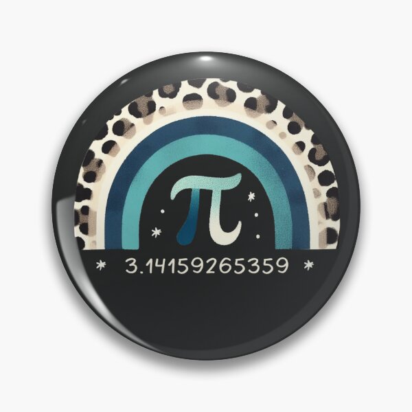 Artikelvorschau, Pi 3.1415 Regenbogen-Pi-Tag entworfen und verkauft von HowToCanadian.