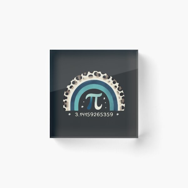 Item preview, Pi 3.1415 Rainbow Pi Day designed and sold by HowToCanadian.