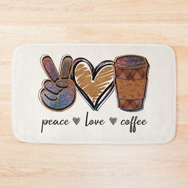 Item preview, Peace Love Coffee designed and sold by Compass and a Camera.