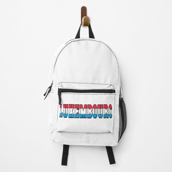 Item preview, Luxembourg Country Flag Typography designed and sold by TravelWish.
