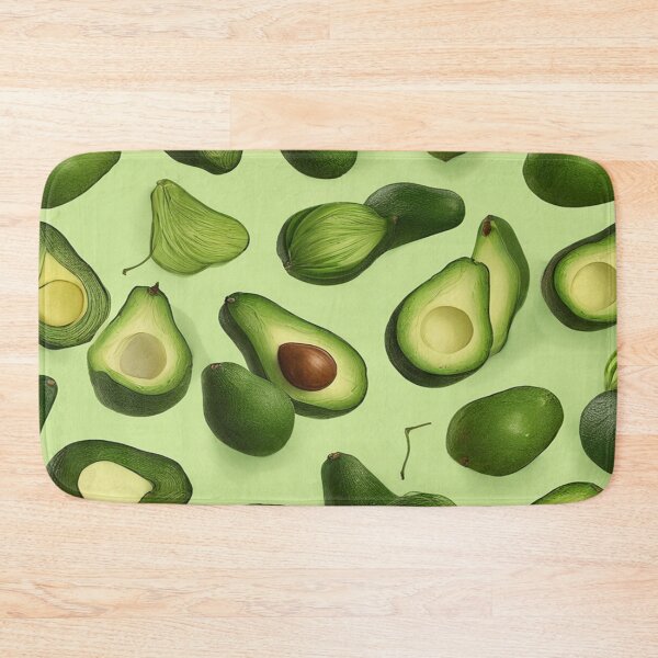 Item preview, "Avocado Dreams: A Luscious Pattern of Green Delight" designed and sold by PetalPerfection.