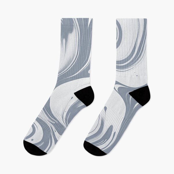 Item preview, Ink Swirls | Grey Acrylic Paint Swirls  designed and sold by ObsidianDaz.