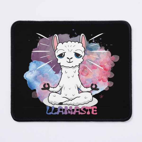 Item preview, LLamaste llama designed and sold by LuckyFamily.