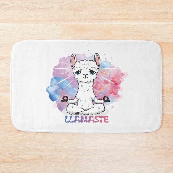 Item preview, LLamaste llama designed and sold by LuckyFamily.