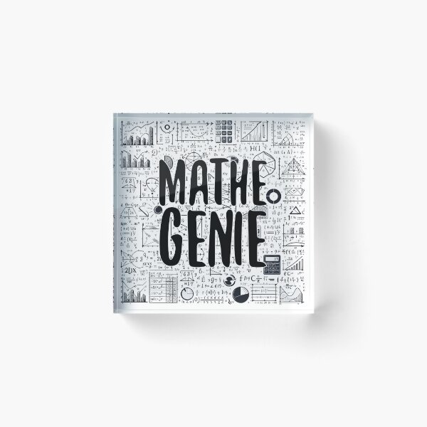 Item preview, Math genius math genius math gift designed and sold by Pineapple-Tree.
