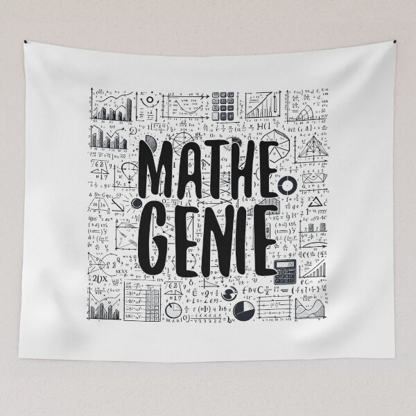 Item preview, Math genius math genius math gift designed and sold by Pineapple-Tree.