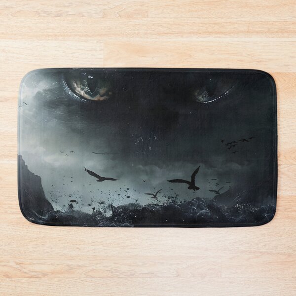 Item preview, dark landscape with cat eyes designed and sold by dcrc.