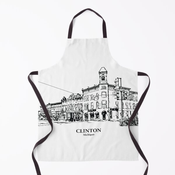 Item preview, Clinton - Michigan designed and sold by Lakeric Cityscapes.