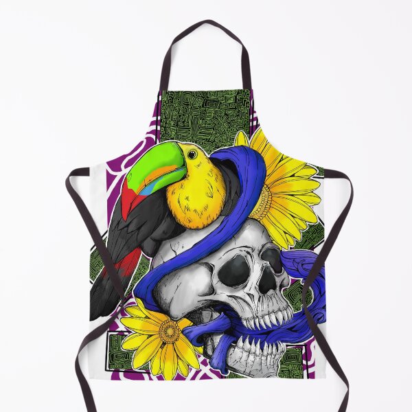 Item preview, toucan y craneo designed and sold by DanielDantes.