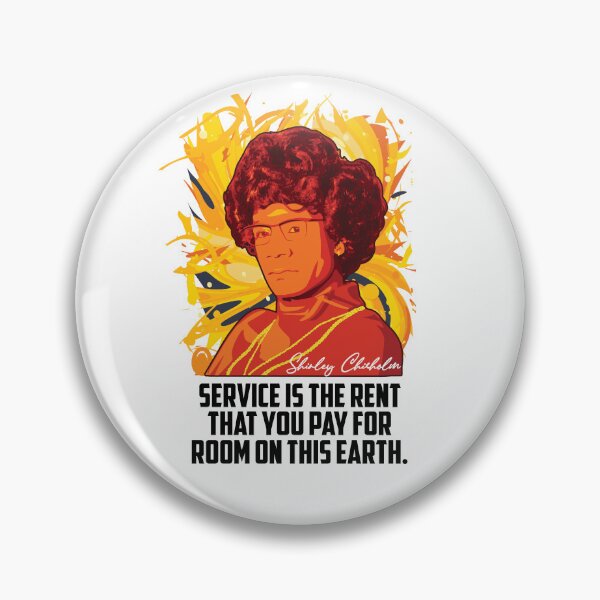 Item preview,  "Unbought and Unbossed Shirley Chisolm" Retro designed and sold by flickslice.