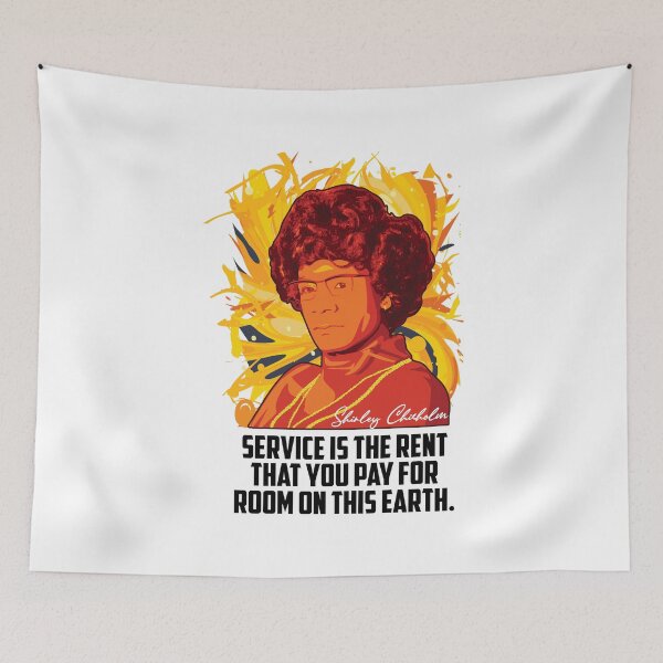 Item preview,  "Unbought and Unbossed Shirley Chisolm" Retro designed and sold by flickslice.
