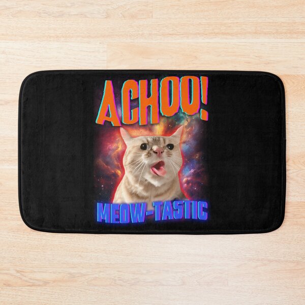 Item preview, Cat Coughing Meme Funny - Achoo! Meow-tastic designed and sold by ZenReiArt.