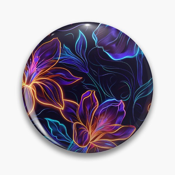 Artikelvorschau, Neon Flower Colorful Multicolor Flower entworfen und verkauft von eviesfashion.