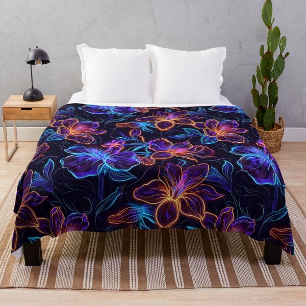 Artikelvorschau, Neon Flower Colorful Multicolor Flower entworfen und verkauft von eviesfashion.