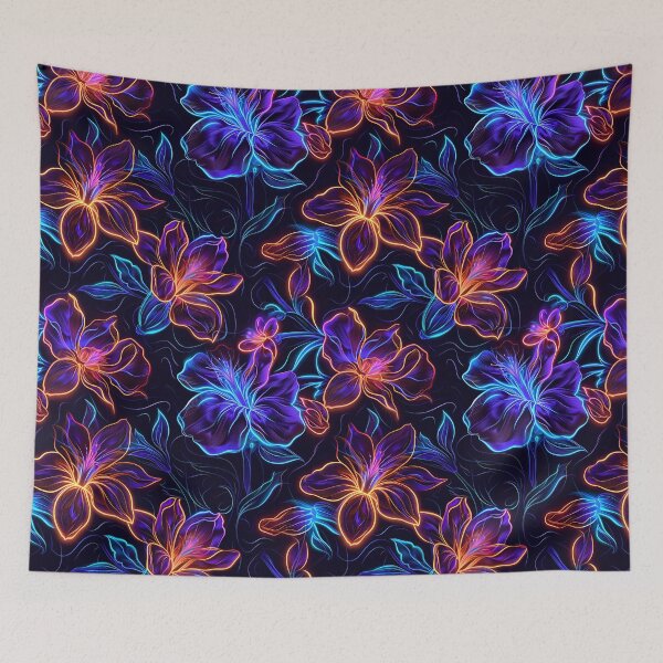 Artikelvorschau, Neon Flower Colorful Multicolor Flower entworfen und verkauft von eviesfashion.