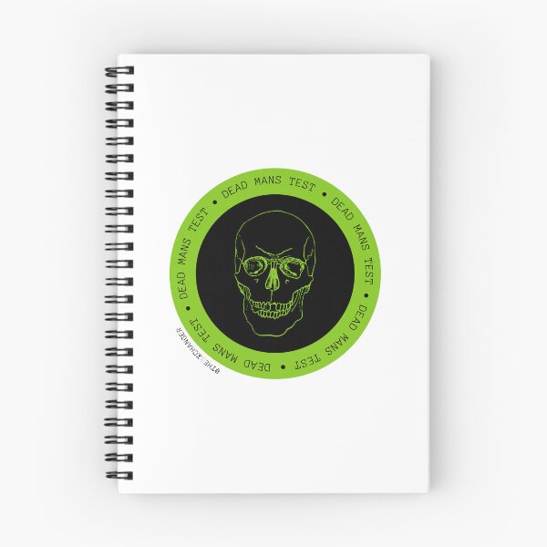 Item preview, Dead mans test sticker designed and sold by TheBxChanger.