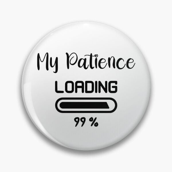 Item preview, My Patience designed and sold by HipsterAnimals.
