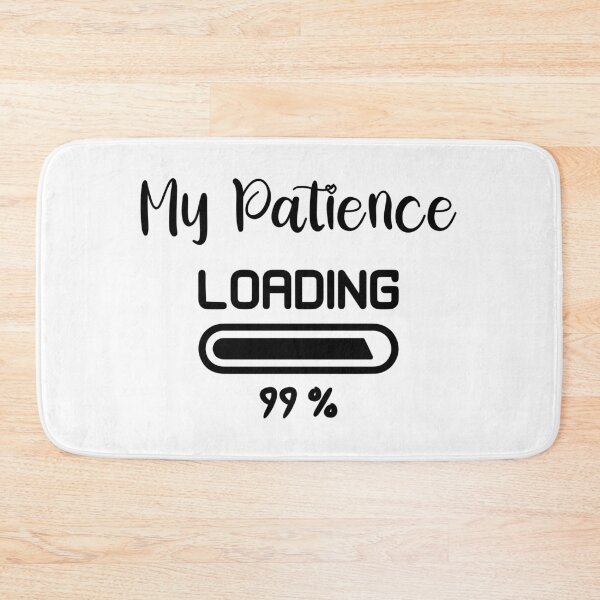 Item preview, My Patience designed and sold by HipsterAnimals.