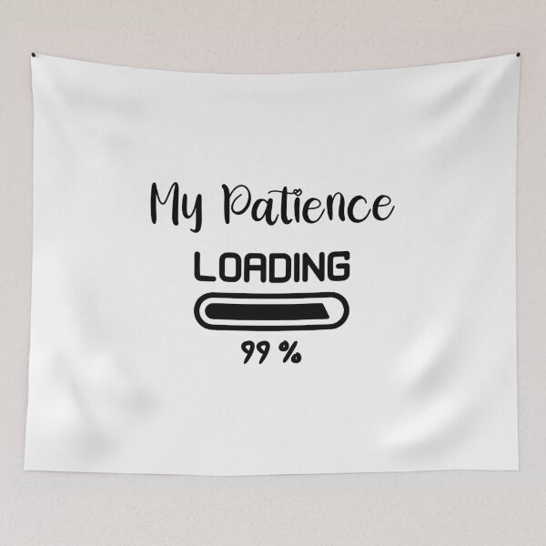 Item preview, My Patience designed and sold by HipsterAnimals.