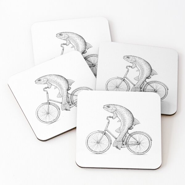 Item preview, Bike Trout designed and sold by HabbyArt.
