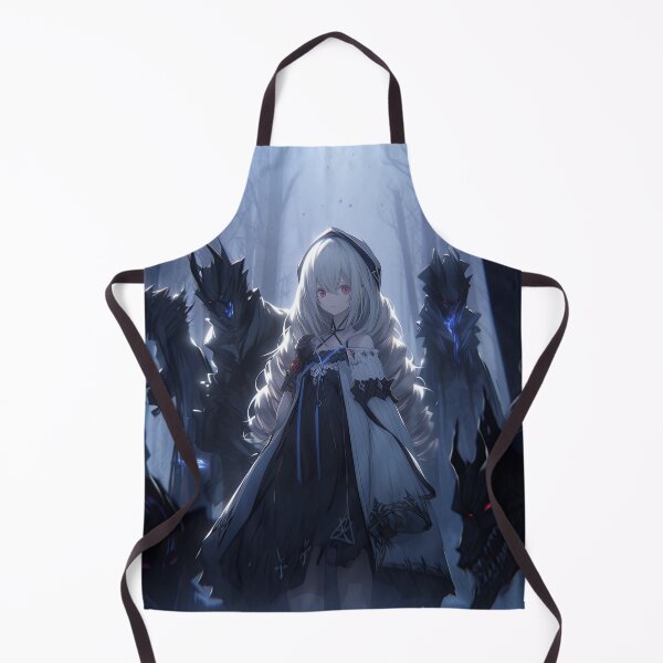 Item preview, Fantasy Anime Girl and Dark Guardians designed and sold by bubblegoth.
