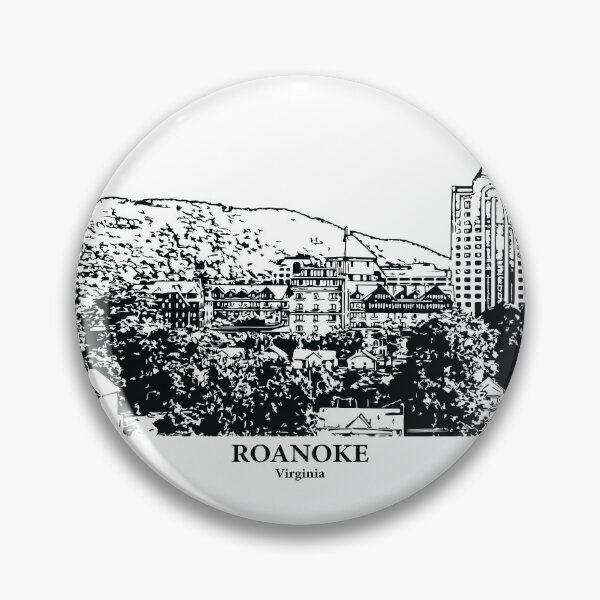 Artikelvorschau, Roanoke – Virginia entworfen und verkauft von Lakeric Cityscapes.
