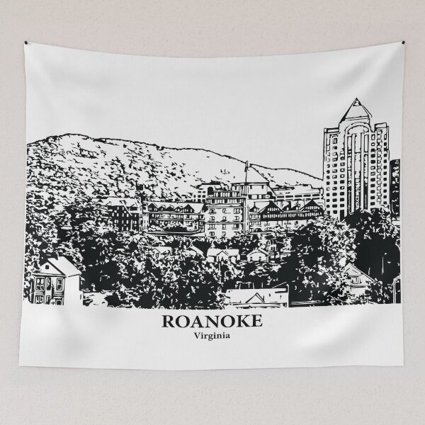 Item preview, Roanoke - Virginia designed and sold by Lakeric Cityscapes.