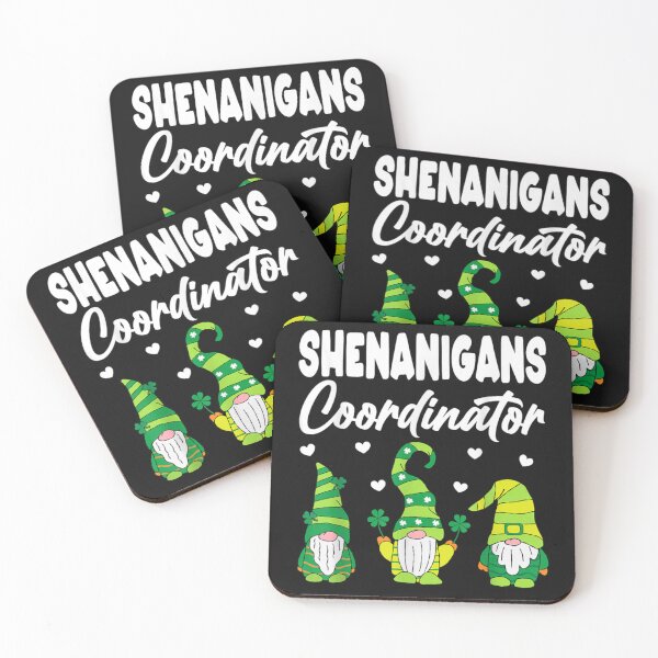 Item preview, Shenanigans Coordinator Shamrock St Patricks Day Gnomes Cute designed and sold by Tigerr3g.