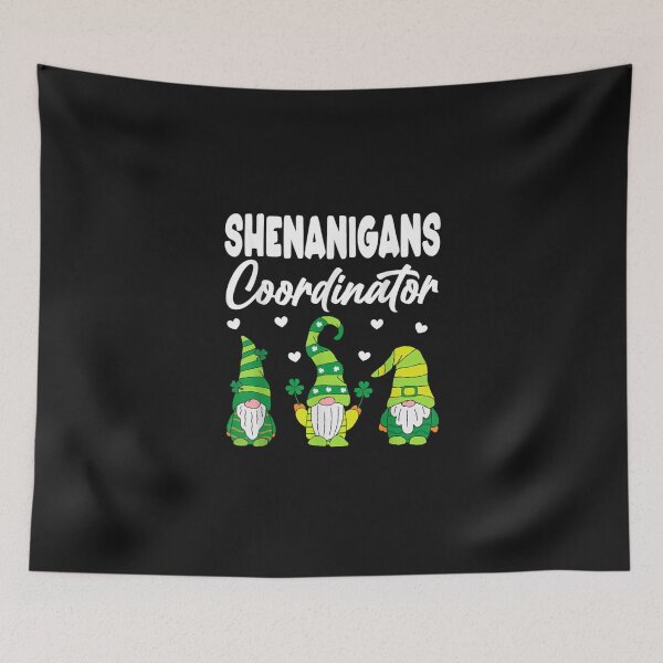 Item preview, Shenanigans Coordinator Shamrock St Patricks Day Gnomes Cute designed and sold by Tigerr3g.