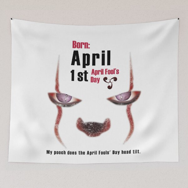Item preview, Funny April Fools Day : My pooch does the April Fools' Day head tilt. designed and sold by XTSTUDIOART.