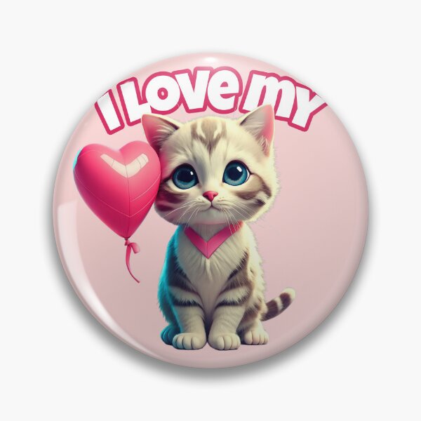 Item preview, I Love My Cat  designed and sold by Morbaklava.