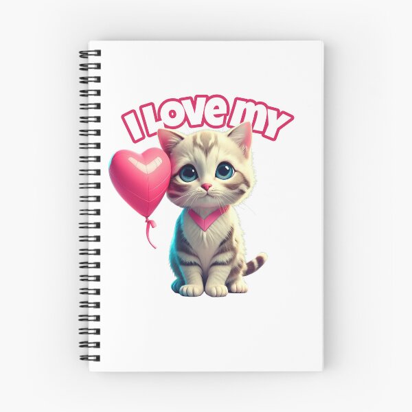 Item preview, I Love My Cat  designed and sold by Morbaklava.