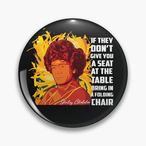 Item preview,  "Unbought and Unbossed Shirley Chisolm" Retro designed and sold by flickslice.