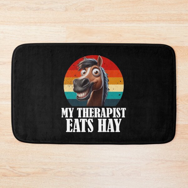 Item preview, My Therapist Eats Hay. Funny Horse Lover designed and sold by ShopSmart213.