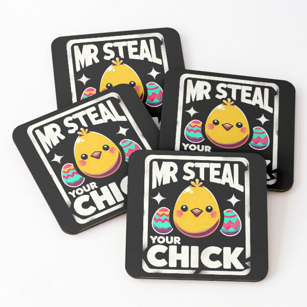 Item preview, Mr Easter Steal Your Chick Funny Spring Humor Boys Toddlers T-Shirt designed and sold by MAPDDesigns.