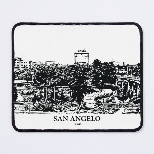 Item preview, San Angelo - Texas designed and sold by Lakeric Cityscapes.