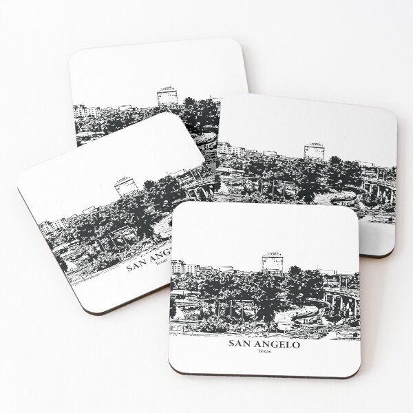 Item preview, San Angelo - Texas designed and sold by Lakeric Cityscapes.