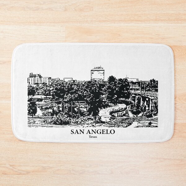 Item preview, San Angelo - Texas designed and sold by Lakeric Cityscapes.