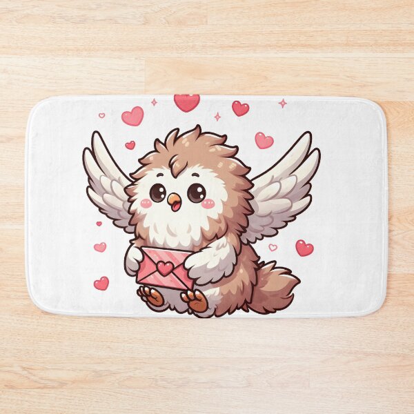 Item preview, Kawaii Fluffy Griffon With Love Letter designed and sold by CanvasCutie.