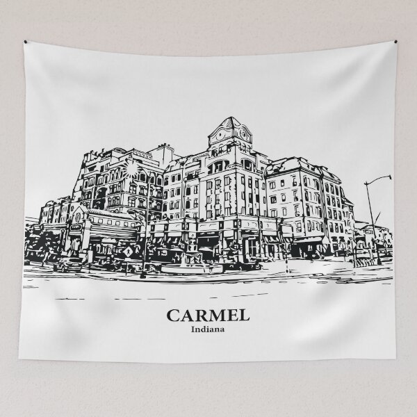 Item preview, Carmel - Indiana designed and sold by Lakeric Cityscapes.