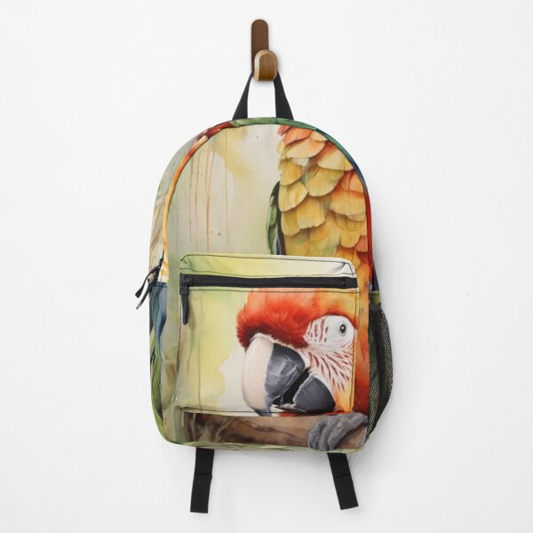 Item preview, macaw parrot Watercolor painting designed and sold by shokA Design.