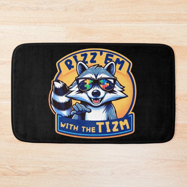 Artikelvorschau, Rizz Em mit dem Tism Raccoon Autism Awareness Raccoon Meme entworfen und verkauft von Chmielayka.