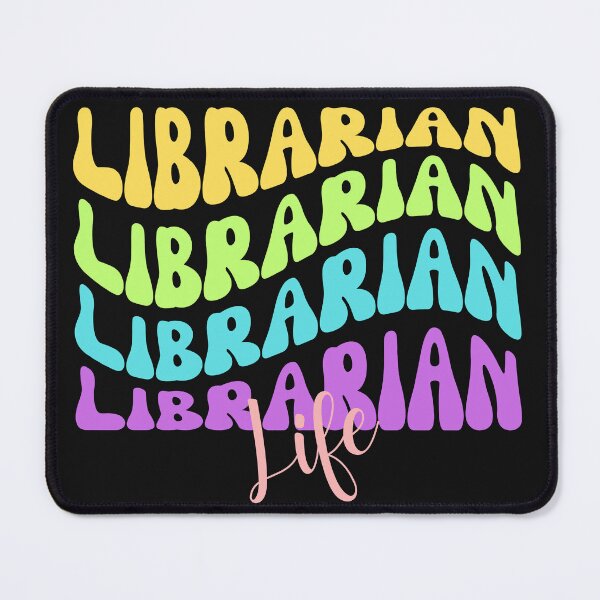 Item preview, Colorful Retro Librarian Life designed and sold by AlienOccupation.