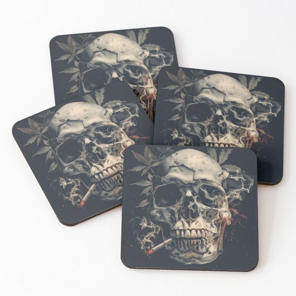 Item preview, Skull Smokes Joint designed and sold by RadekArt.