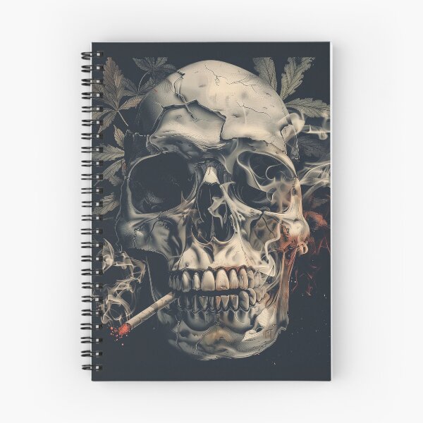 Item preview, Skull Smokes Joint designed and sold by RadekArt.