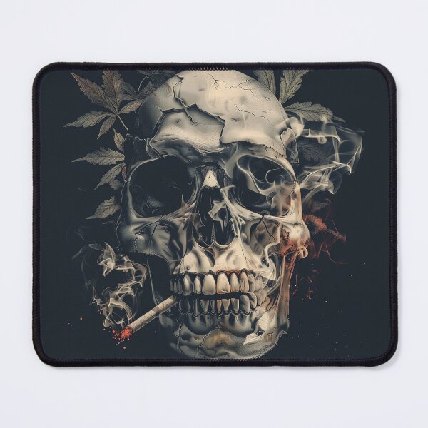 Item preview, Skull Smokes Joint designed and sold by TataGra.