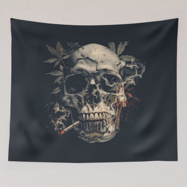 Item preview, Skull Smokes Joint designed and sold by TataGra.